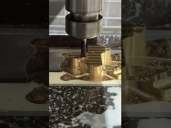 HPB61 Brass Machined Parts HPB59 , H68 Brass CNC Turned Components