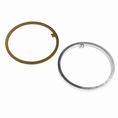Sliver Plated Brass Parts For CNC Machining In Industrial