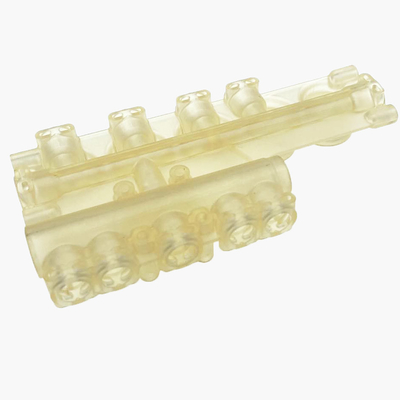 Custom Yellow PPSU Polysulfone Machining CNC Turning Milling Precision