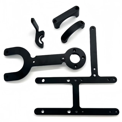 Aluminum 6061 CNC Machining Black Anodized Alumina Parts With Tolerance ±0.01mm