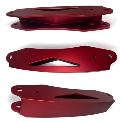Custom Large Size CNC Machining Parts Of Red Alumina