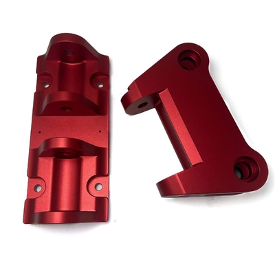 Custom Large Size CNC Machining Parts Of Red Alumina