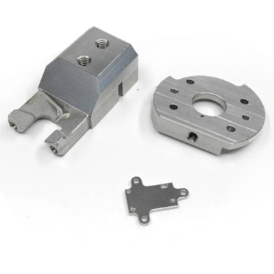 High-precision CNC-machined aluminum parts