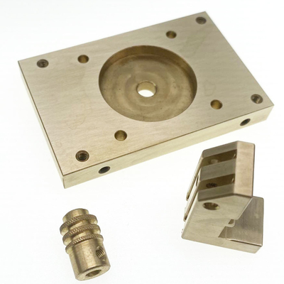 Custom Precision CNC Brass Machined Parts HPb63 HPb62